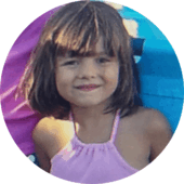 Lucie Calvas enfant Lucie Calvas enfant